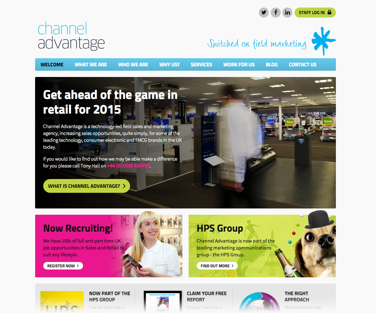 Channel Advantage Website 1